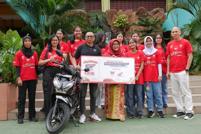 Pemenang Honda DBL Jakarta Championship Dapat Hadiah New Honda BeAT