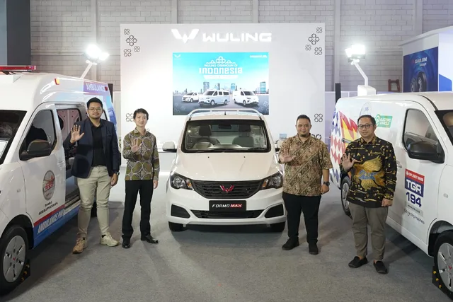 Wuling Andalkan Mitra EV dan Formo Max di GIICOMVEC 2026