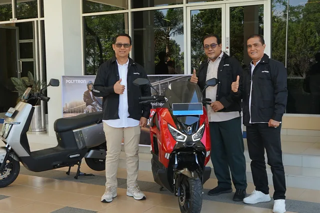 Polytron Suplai 72 unit Motor Listrik untuk Operasional PT Semen Padang