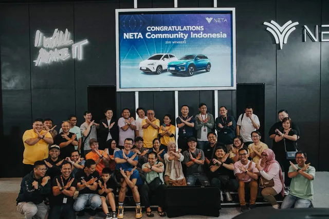 200 Member Neta Community Lakukan Syukuran di IIMS 2025