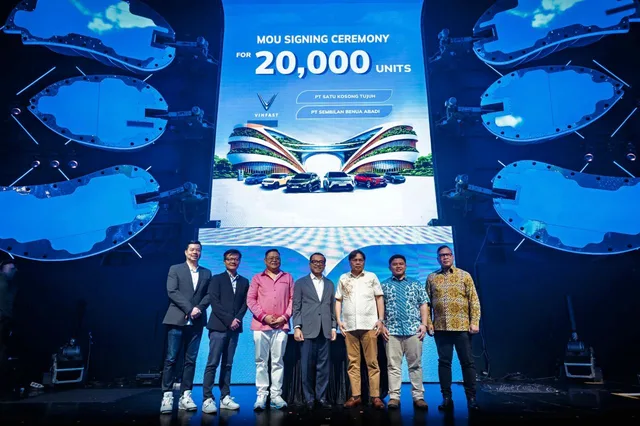 VinFast Tandatangani Dua MoU untuk Memasok 20 Ribu Kendaraan
