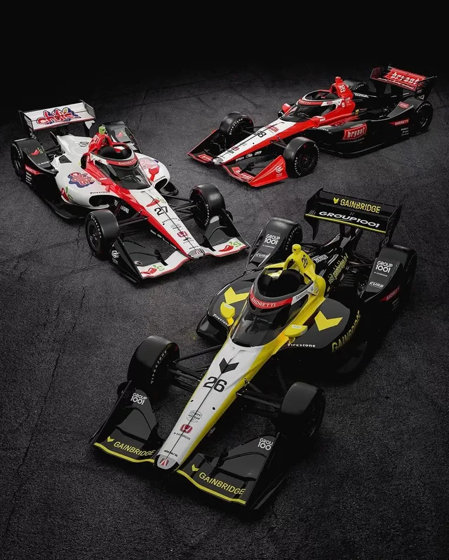 Tim Andretti Global Perkenalkan Livery Baru untuk Balap IndyCar Musim 2025