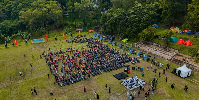Komunitas Motor Listrik Polytron bersama PLN  Berhasil Pecahkan Rekor MURI