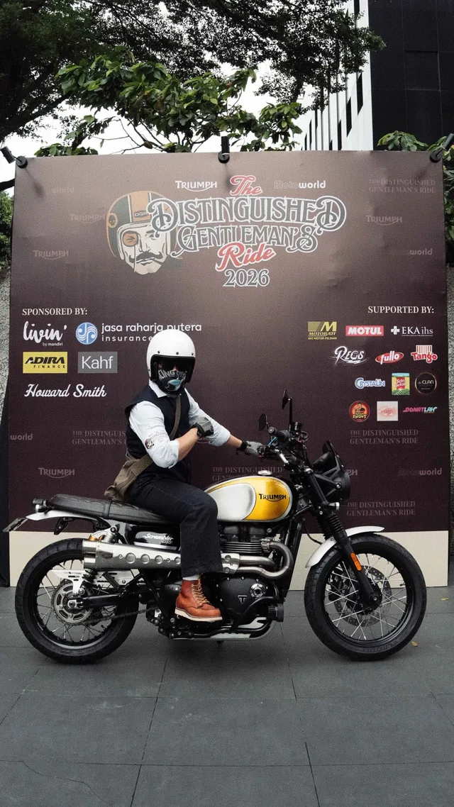 Triumph Indonesia Sukses Gelar Distinguished Gentleman's Ride 2026 di Jakarta
