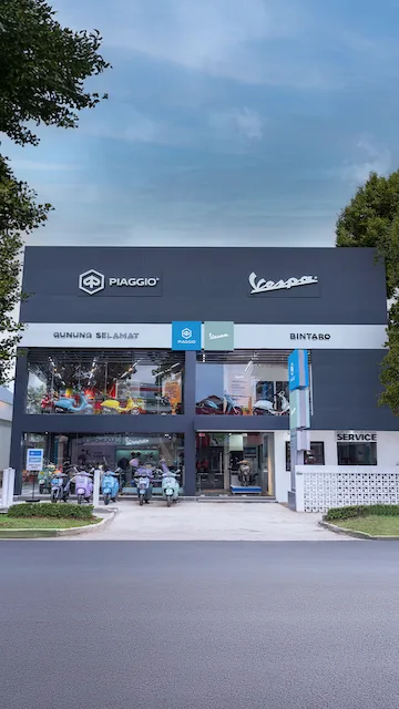 Dealer Motoplex Piaggio dan Vespa Hadir di Bintaro