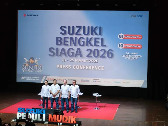 Suzuki Siagakan 71 Titik Bengkel di Jalur Mudik Nasional