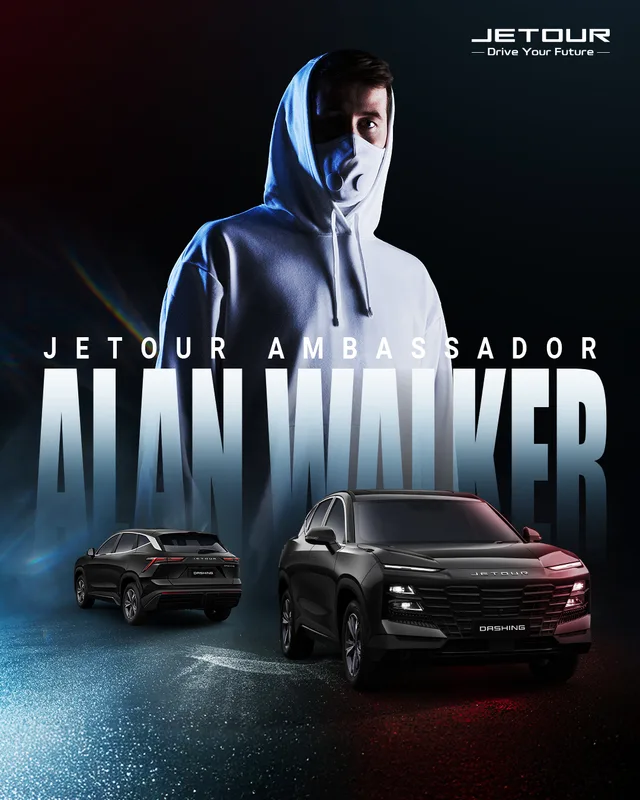 Alan Walker Dipilih Jadi Brand Ambassador Global Jetour